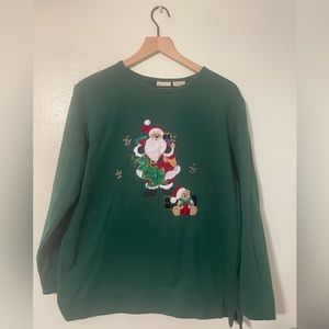 Rare. Vintage. Bobbi Brooks. Christmas. Sweatshirt.